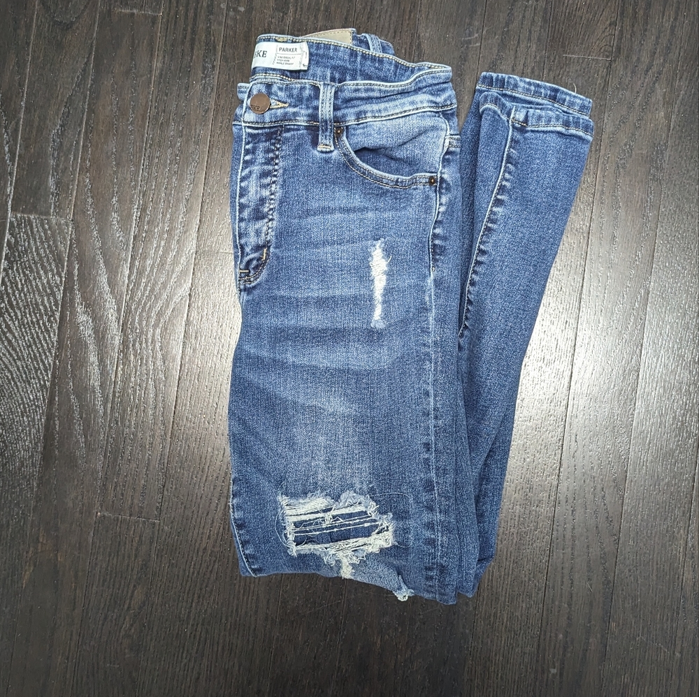 BKE Parker High Rise Ankle Skinny Stretch Jean - Picture 3 of 12